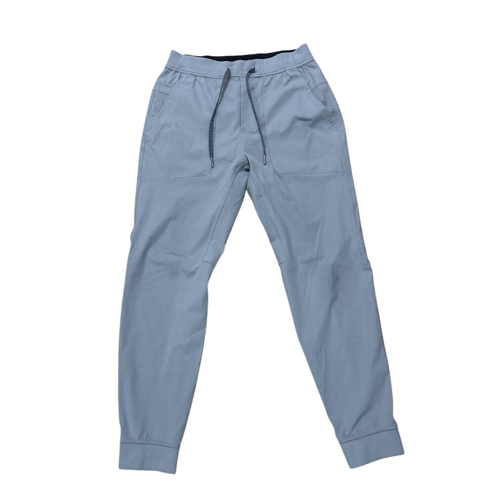 Lululemon ABC Jogger Men Medium M Gray Silver Drop Warpstreme Pants Athletic